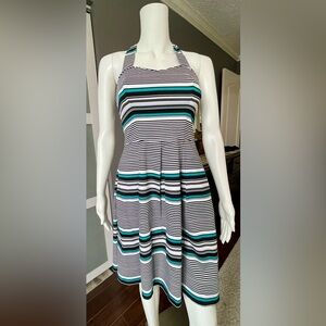 WHBM Halter Neck Fit & Flare Dress